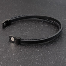 Lade das Bild in den Galerie-Viewer, Herren Lederarmband- Kombination