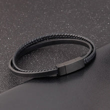 Lade das Bild in den Galerie-Viewer, Herren Lederarmband- Kombination
